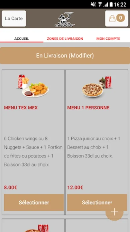 Pizza Cambon for Android - Convenient Pizza Ordering