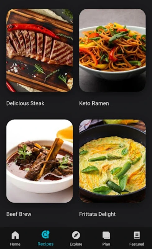 Keto Recipes : Keto Diet App for Android - Your Keto Diet Companion