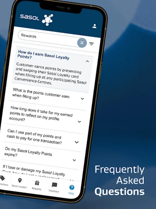 Sasol Rewards for Android - Download the App from AppHuts