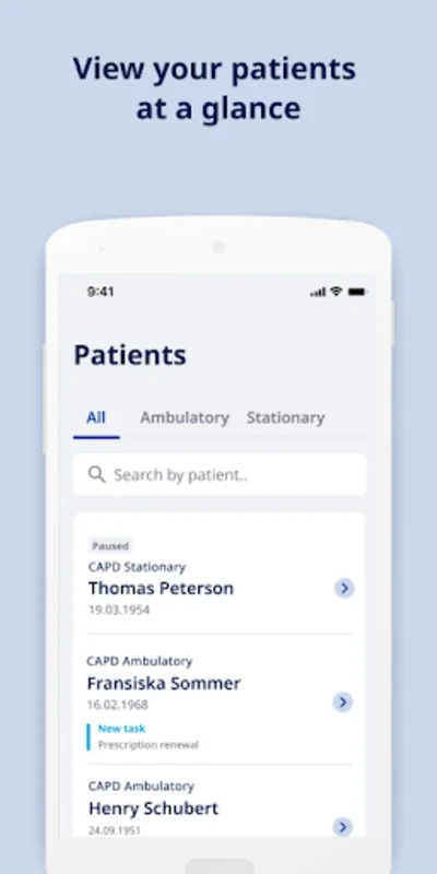 OrderManager for Android - Manage Home Dialysis Supplies