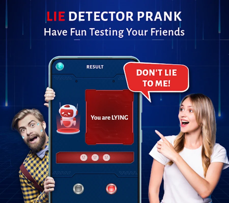 Lie Detector Test for Android - Fun Pranks for Friends and Family