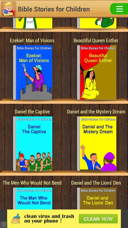 Bible Stories for Children on Android - No Downloading Required