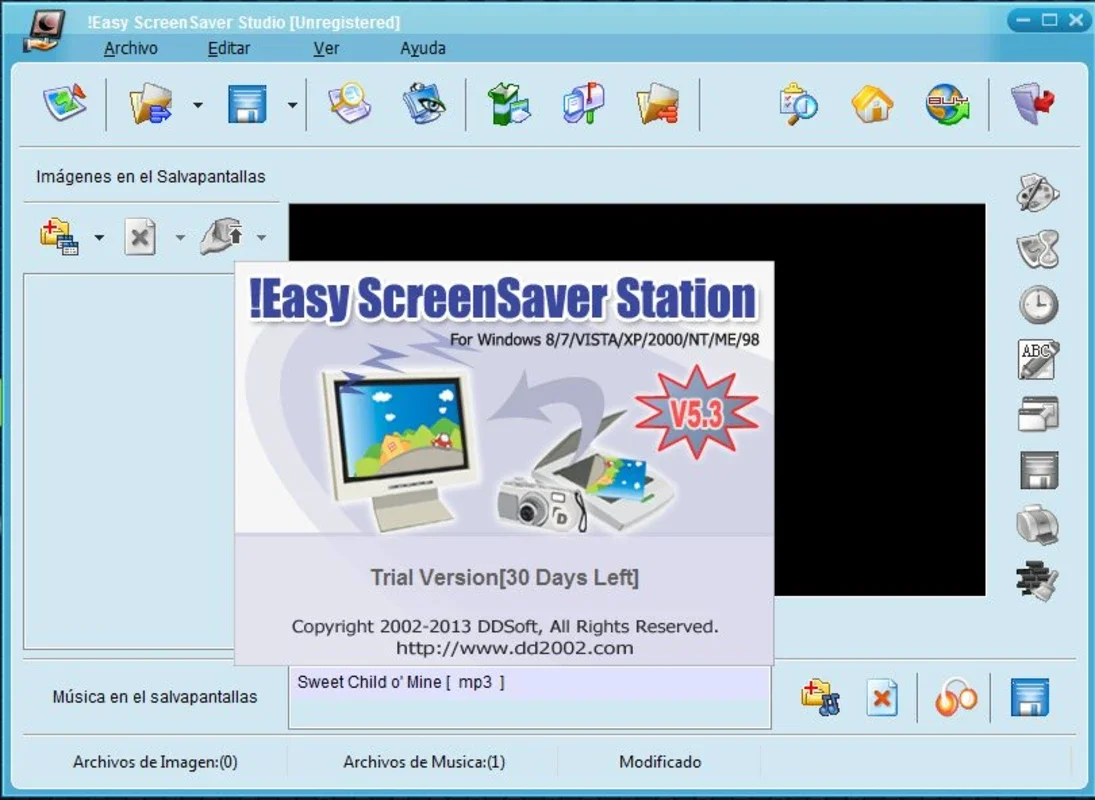 Easy ScreenSaver Station for Windows: Create Custom Screensavers