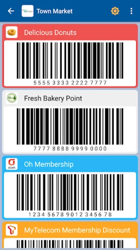 My Membership Card for Android - Simplify Barcode Management