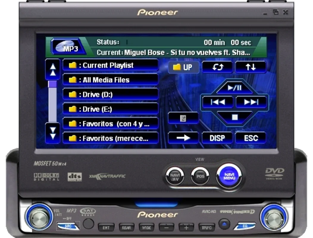 Pioneer Skin: Transform Your Windows Media Player into a Sleek Car Audio System