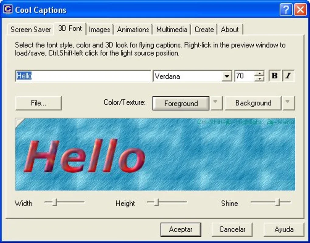 Cool Captions: Create Personalized Animated Screensavers for Windows