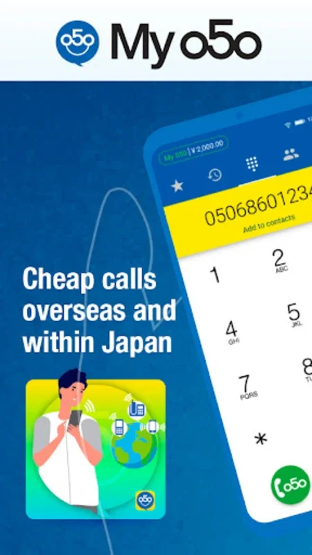 050 Free for Android - Affordable International Calls