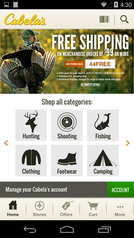 Cabelas for Android: Unleashing Outdoor Adventures