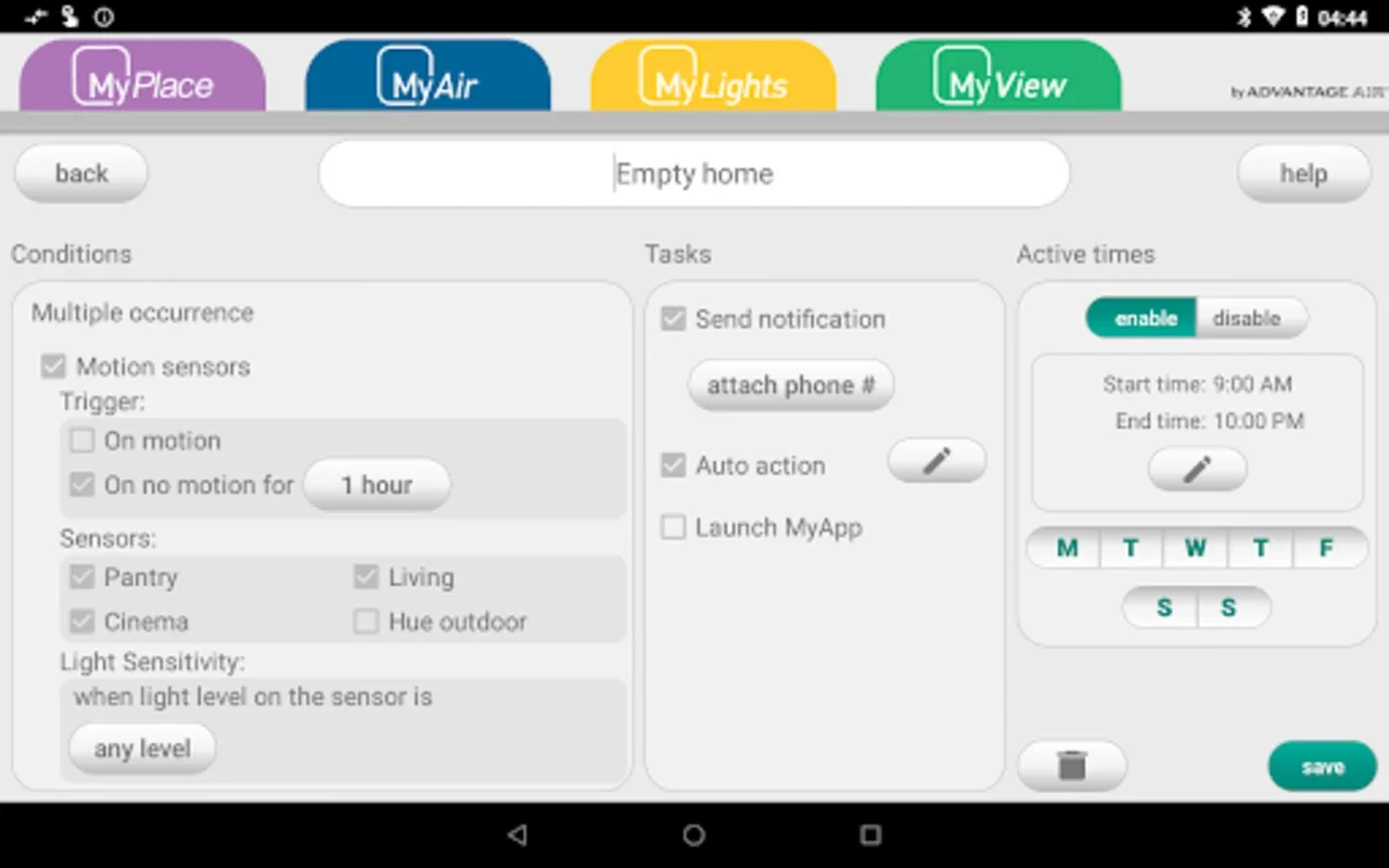 MyPlace for Android - Revolutionize Home Management