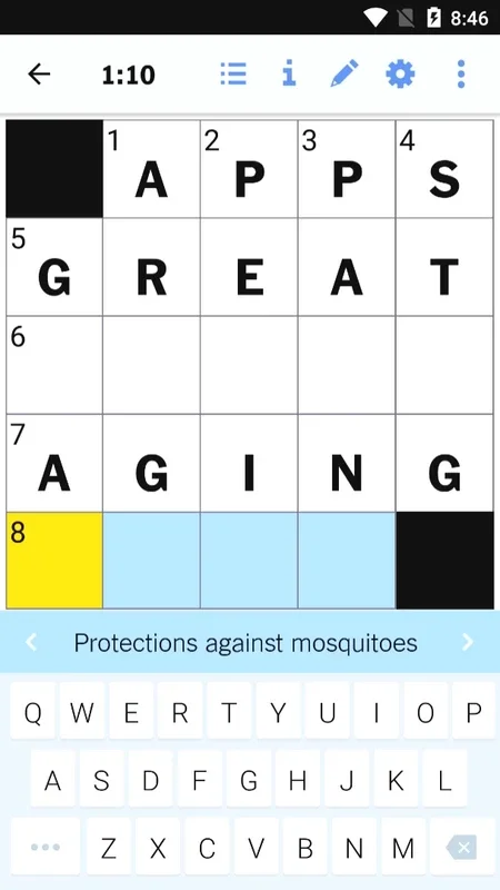 NYTimes - Crossword for Android - No Download Needed