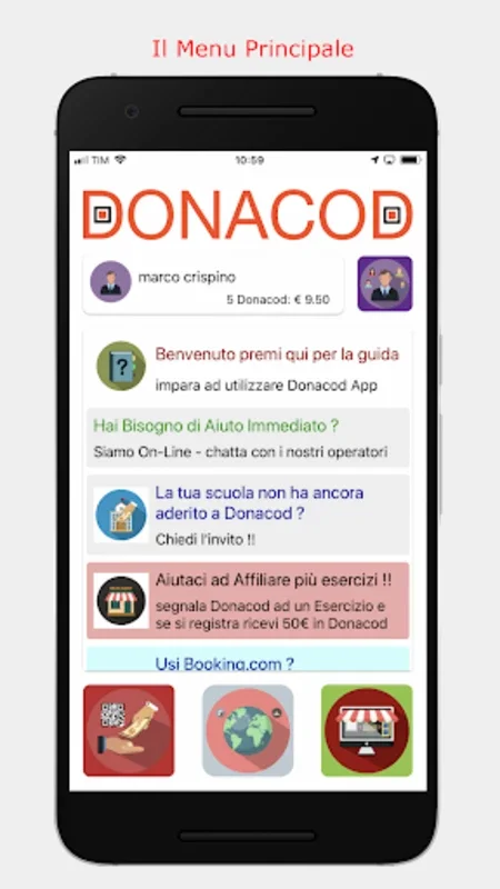 Donacod for Android - Empowering Educational Support