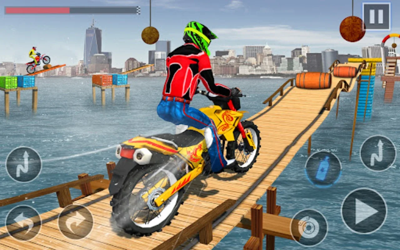 Superhero Bike Stunt Master 3D for Android - Thrilling Stunts