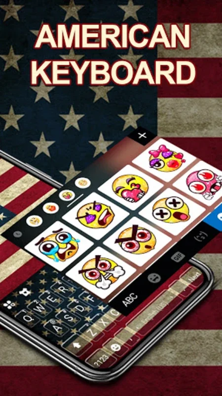 American Chat Theme for Android: Customize Your Typing