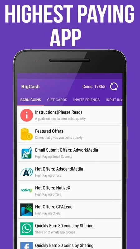 Bigcash: Earn Money & Free Gift Cards for Android