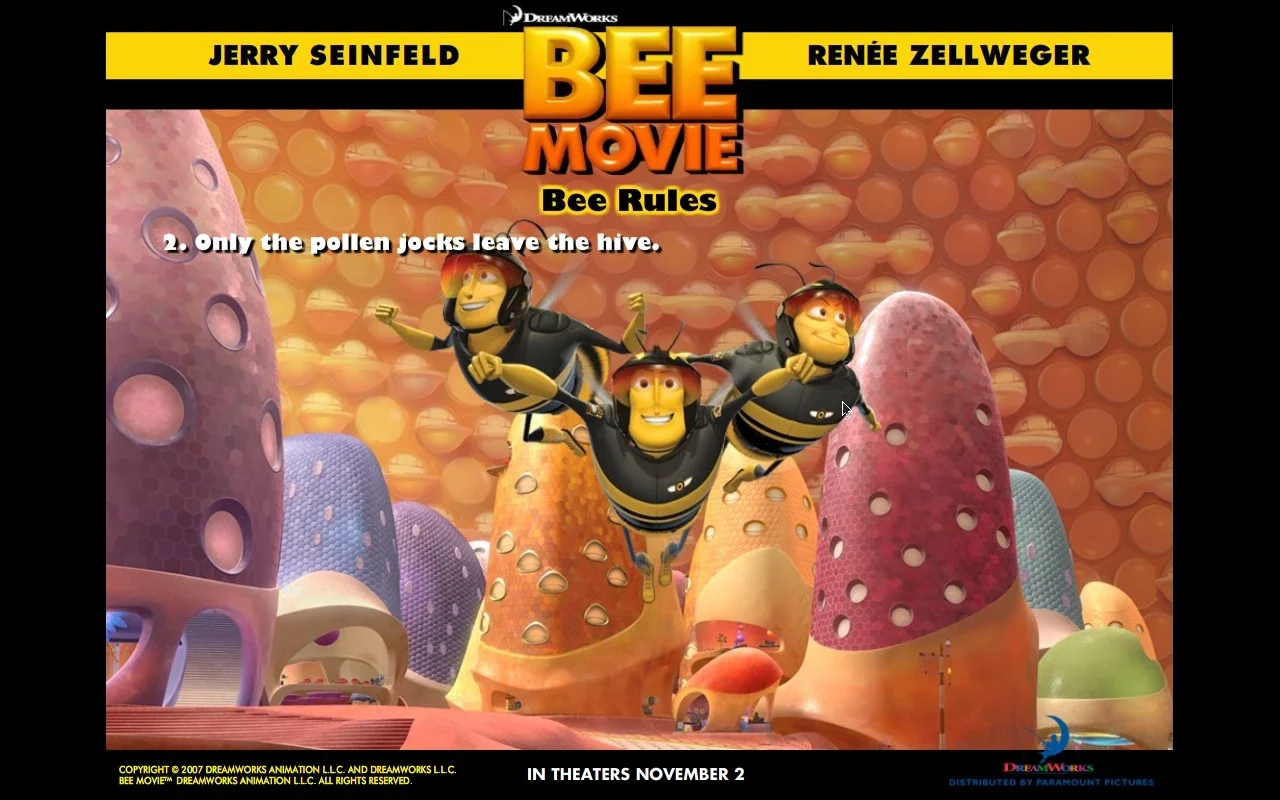 BeeMovie Screensaver for Mac - A Visual Delight