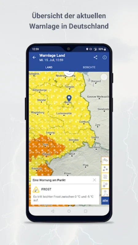 WarnWetter for Android - Stay Updated on German Weather