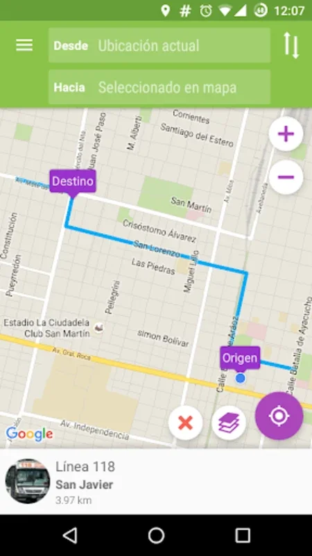 TucuBondi for Android - Simplify Your Transit