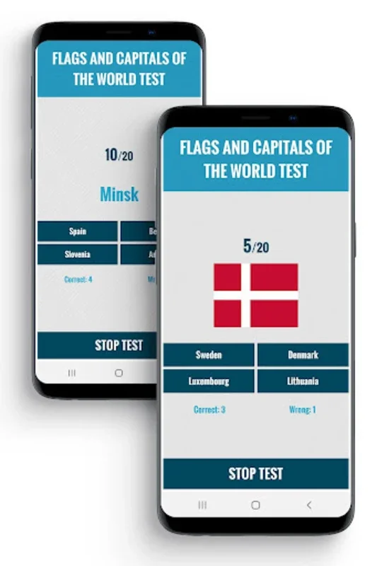 Flags and Capitals for Android - Master Global Geography