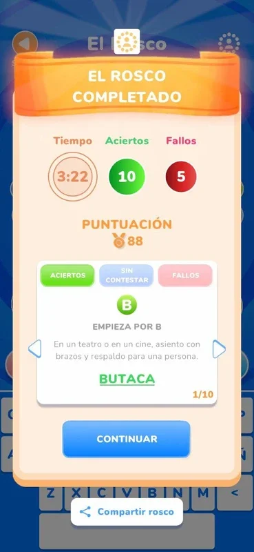 Pasapalabra: Android's Engaging Words Quiz Game