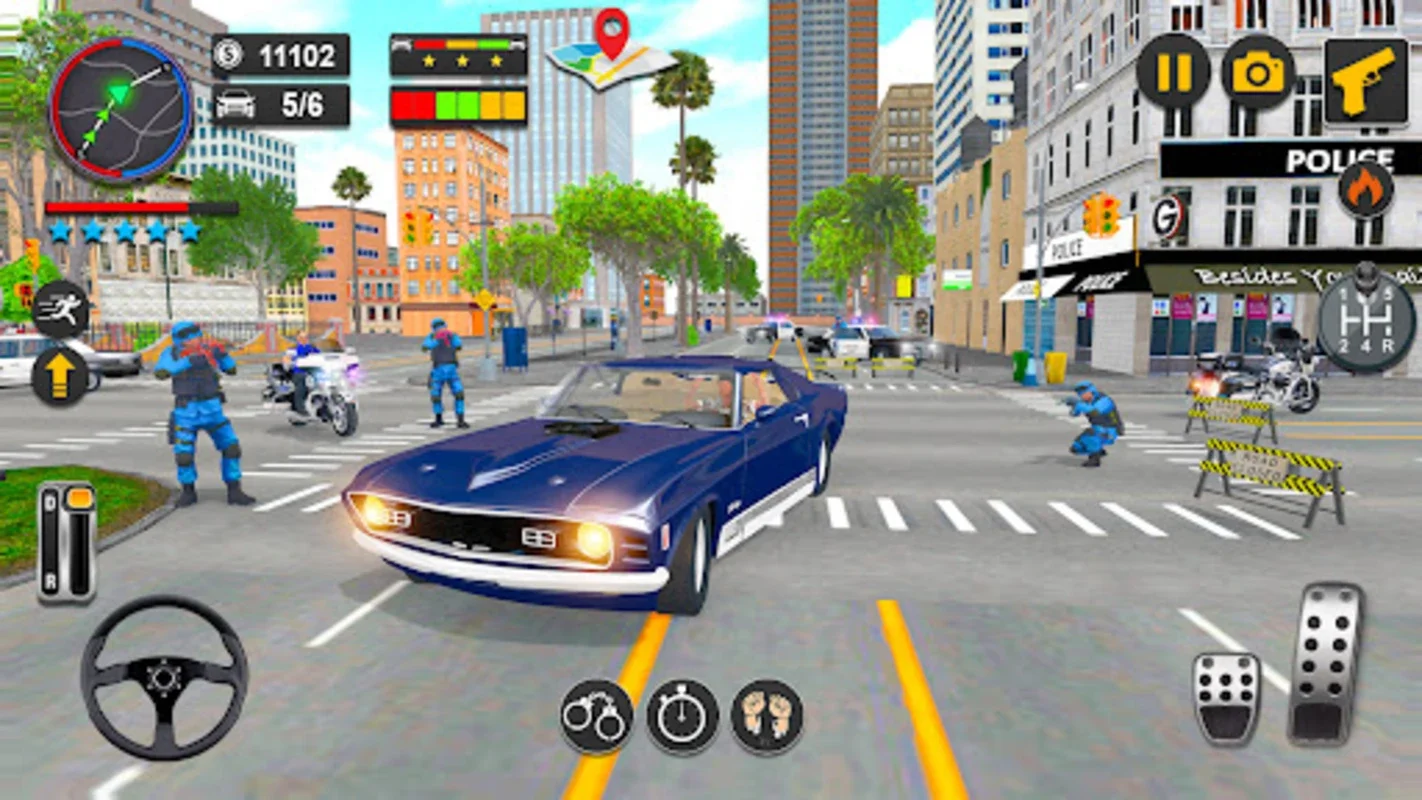 US Police Motor Bike Chase for Android - Thrilling Chase Experience