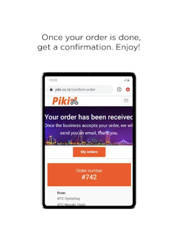 Piki for Android - Quick Food and Grocery Delivery