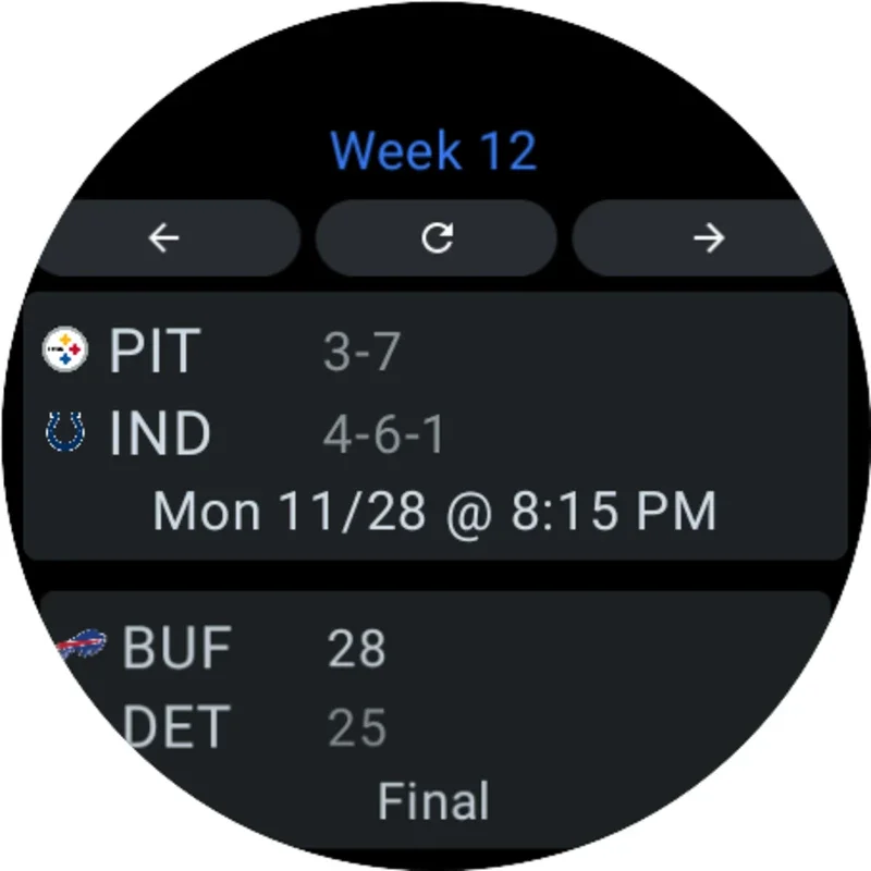 NFL Scores for Android - Instant Updates and Alerts