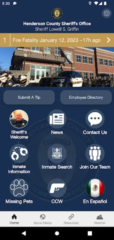 Henderson Co Sheriff's Office for Android - Enhance Civic Engagement