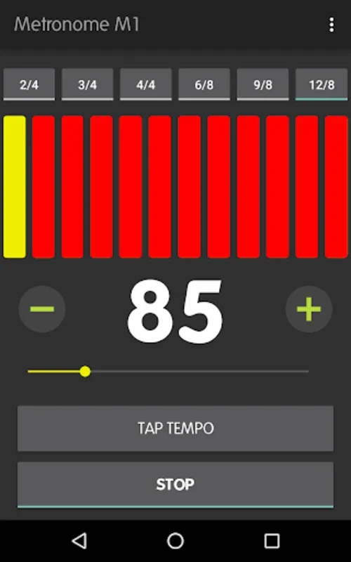 Metronome M1 for Android: Accurate and Versatile