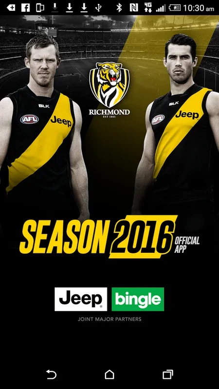 Richmond Official App for Android - Stay Updated with AFL Action