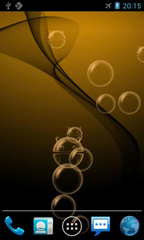 Bubble Live Wallpaper for Android - A Lively Visual Experience