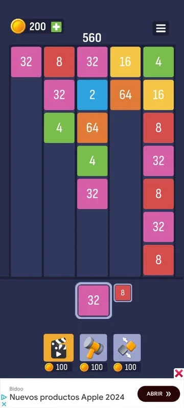 X2 Puzzle for Android - Play and Merge Numbers