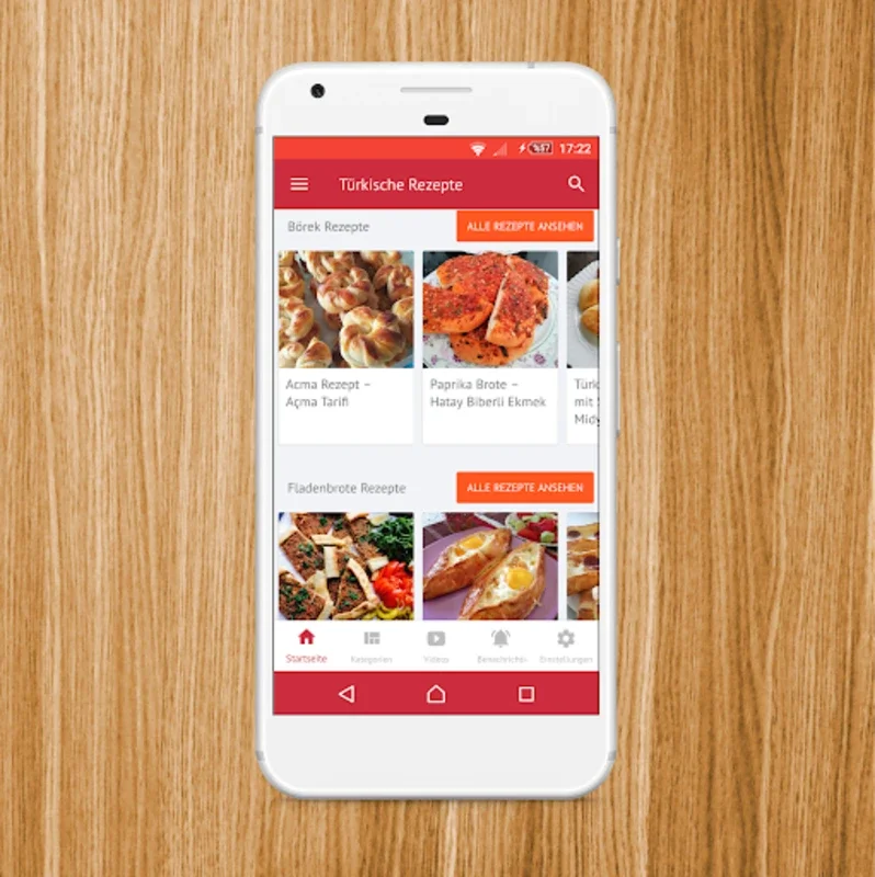 Türkische Rezepte for Android - Discover Turkish Delights