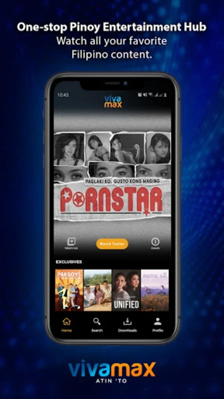 Vivamax for Android - Stream Filipino Blockbusters