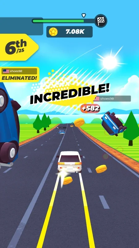 roadcrash.io for Android: Thrilling Racing Game