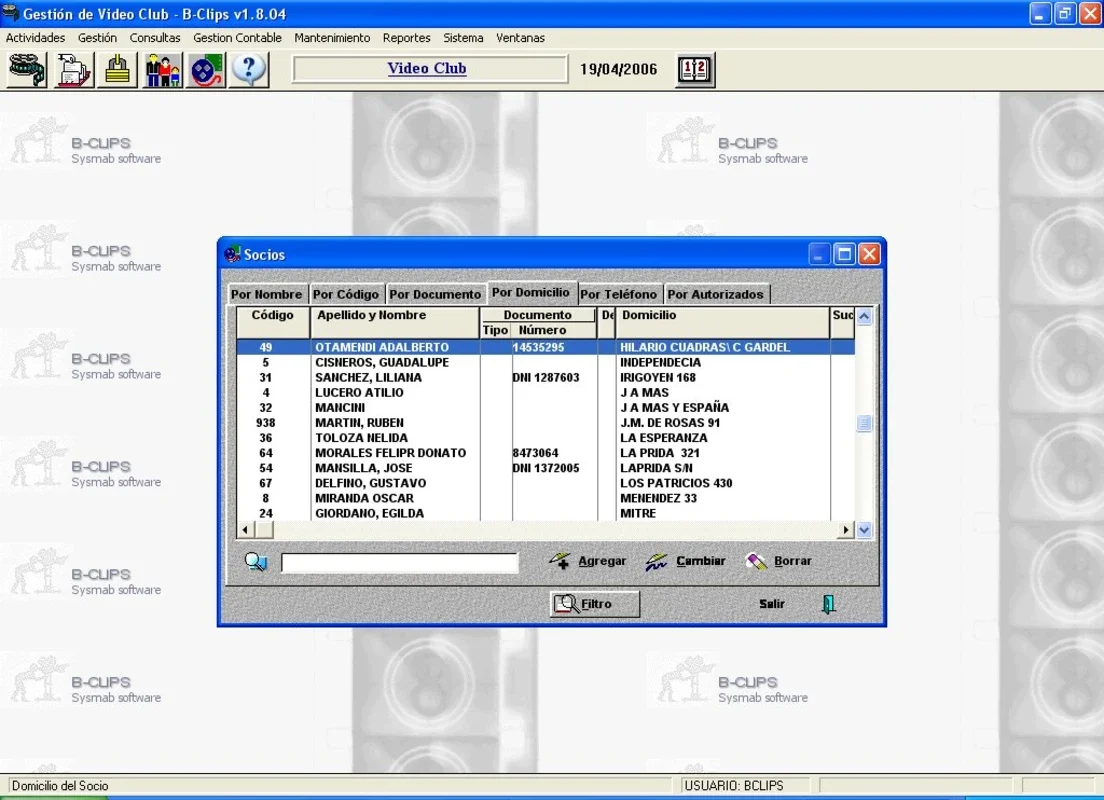 B-Clips for Windows: Efficient Video Rental Management