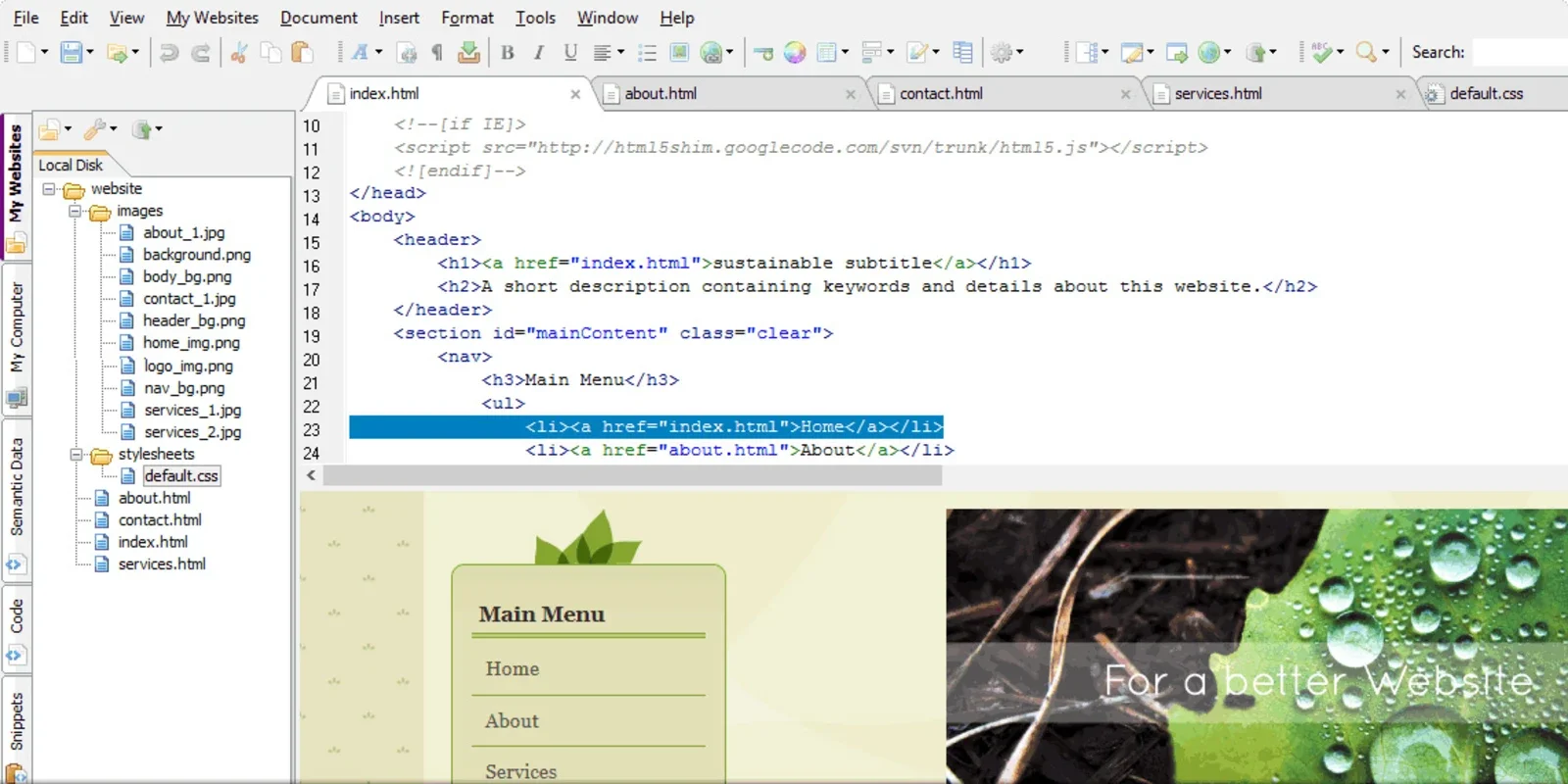 Free HTML Editor for Windows: Effortless Web Development