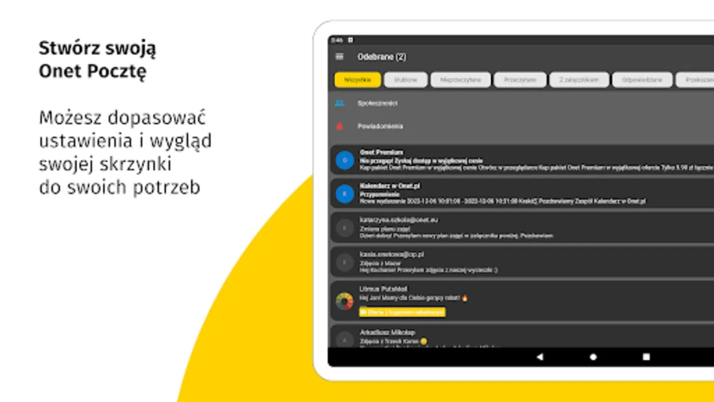 Onet Poczta for Android - Manage Emails Effortlessly