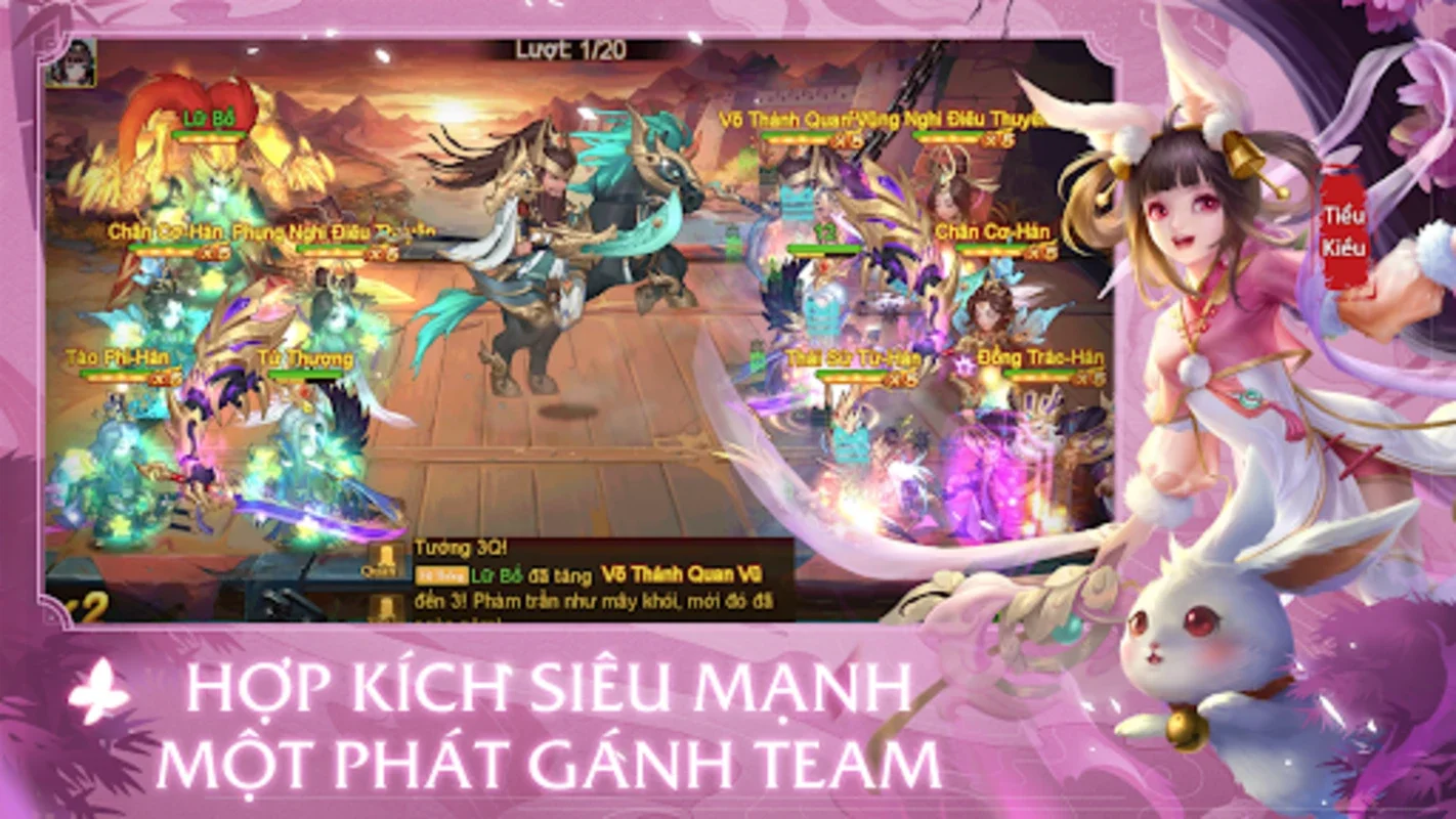 Danh Tướng 3Q - VNG for Android: Immersive Strategy