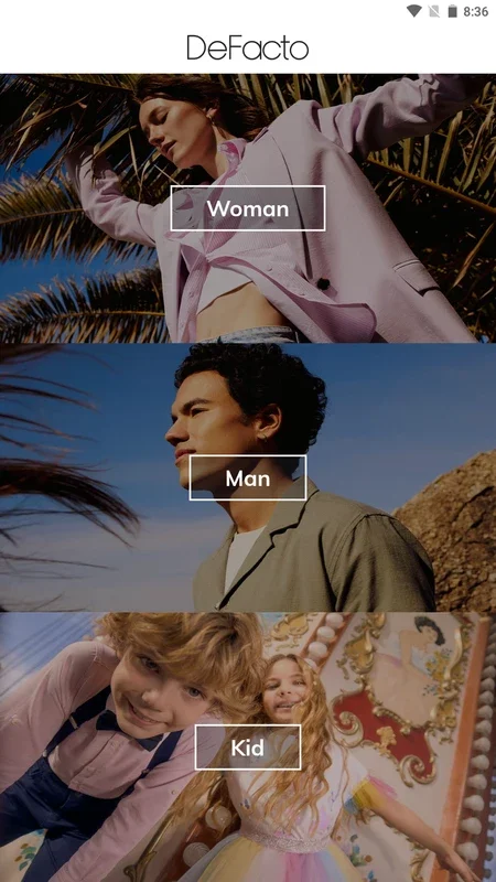 DeFacto for Android - Affordable Branded Clothing Shopping