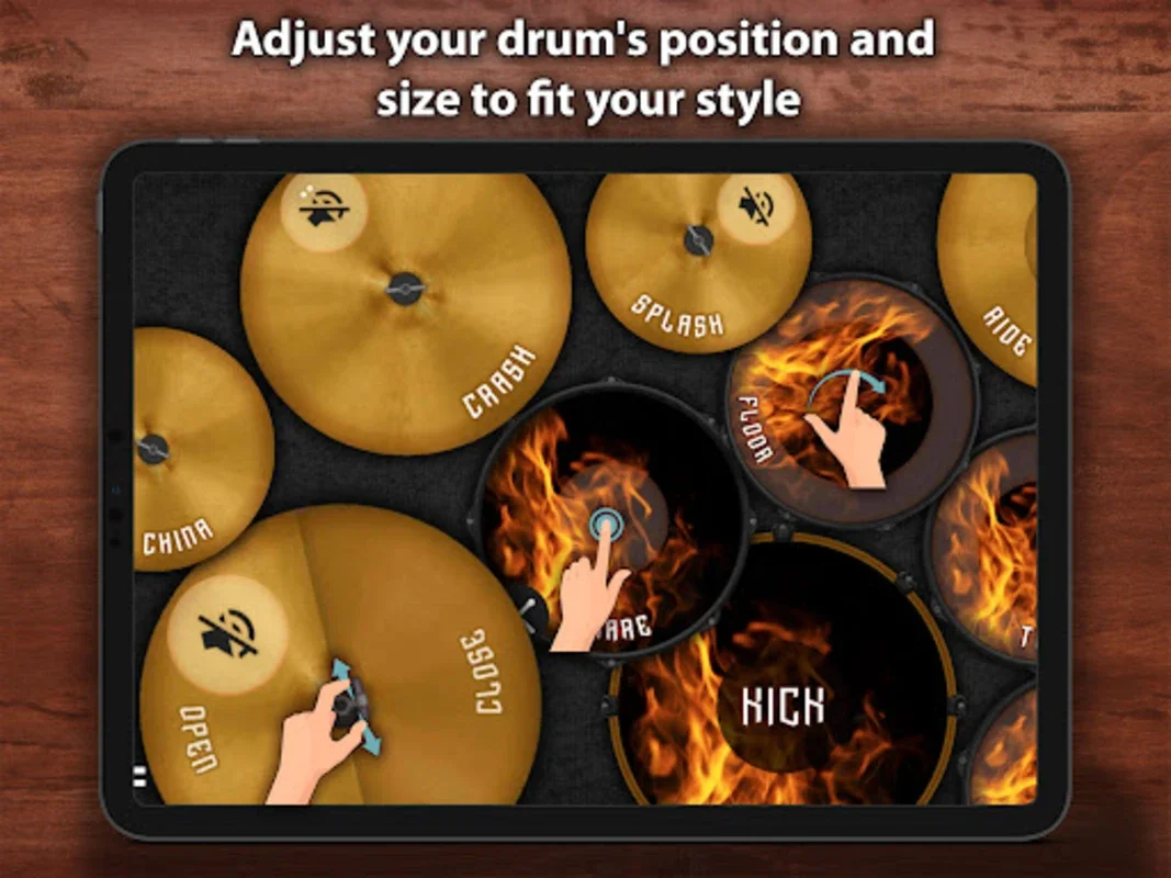 Drum King: Drum Simulator for Android - No Downloading Needed