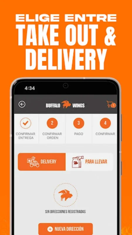 Buffalo Wings for Android - Order Wings with Ease