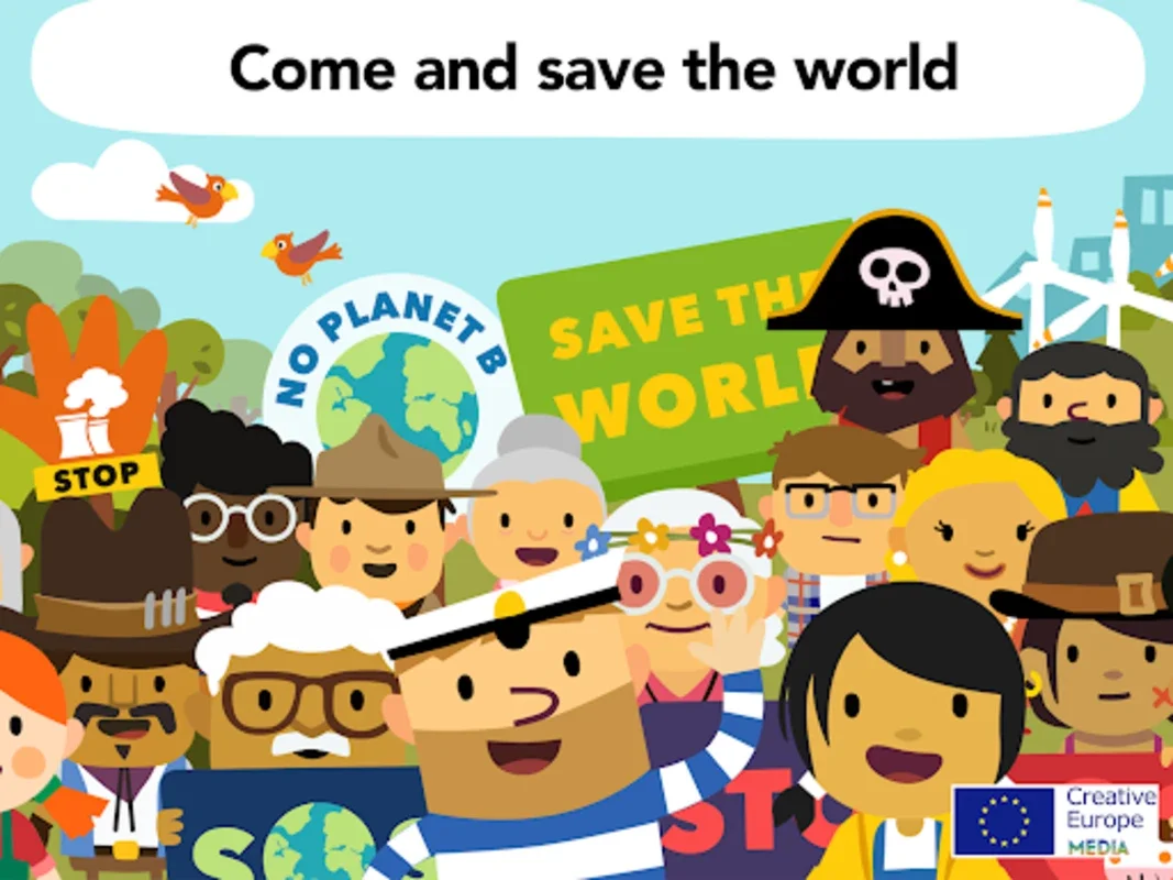 Fiete Save The World for Android: Teach Kids Environmental Protection