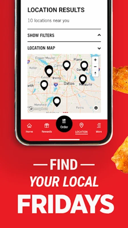 TGI Fridays US for Android - Enhance Your Dining