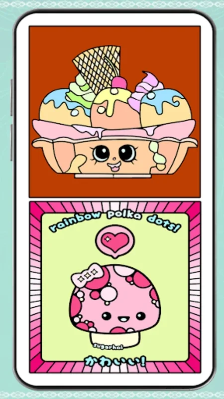 Kawaii Color by Number Book for Android: Fun Coloring App