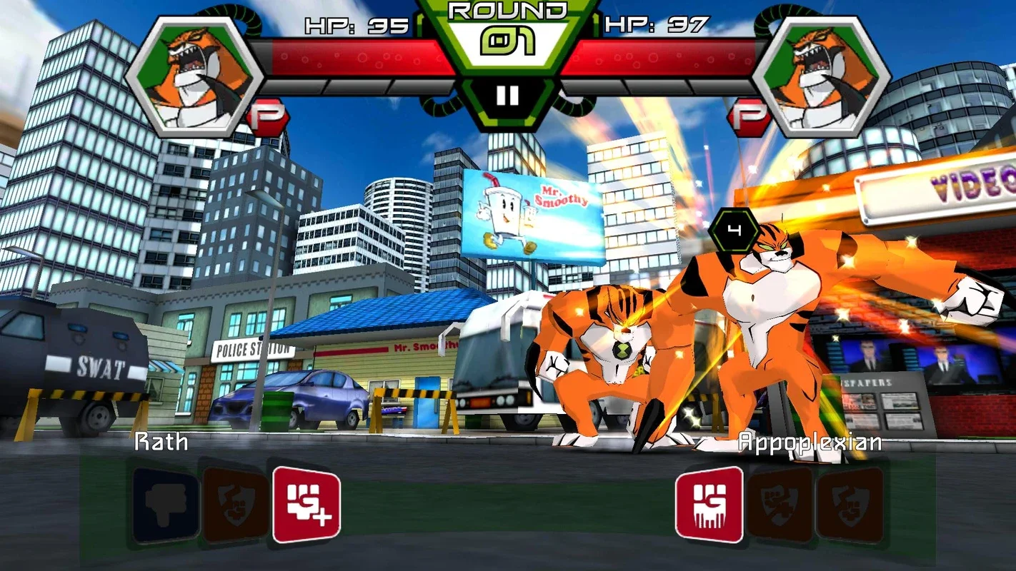 Ben 10 Xenodrome for Android: Strategic Turn - Based Battles