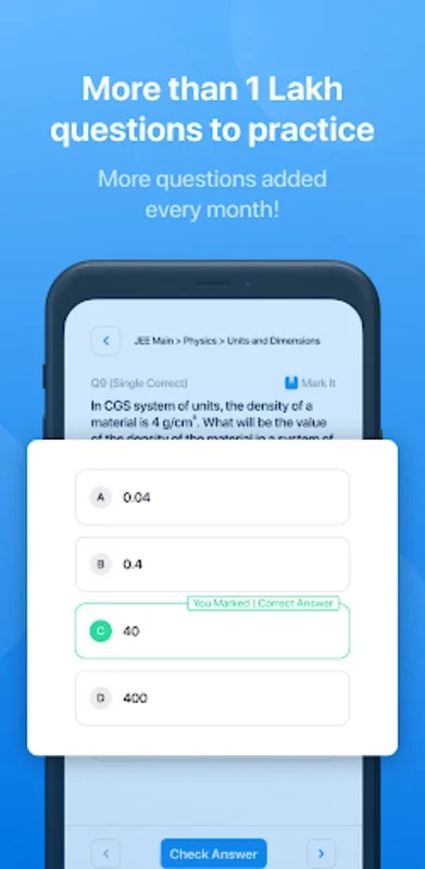 MARKS: IIT JEE & NEET Prep App for Android: Ace Your Exams