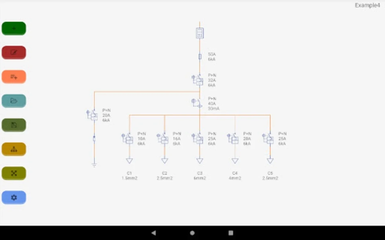 SLD | Electrical diagrams for Android - Create Electrical Diagrams Easily