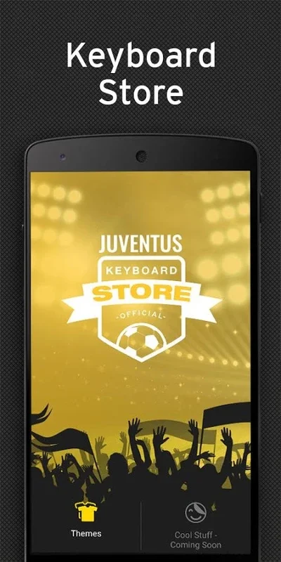 Juventus FC Official Keyboard for Android - Show Team Pride