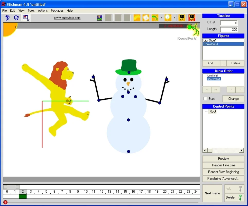 Stickman for Windows - Create 2D Animations Easily