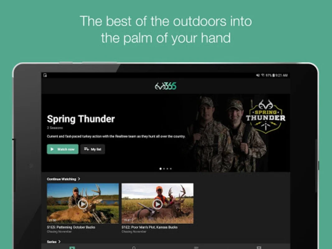 Realtree 365 for Android: Premium Outdoor Content